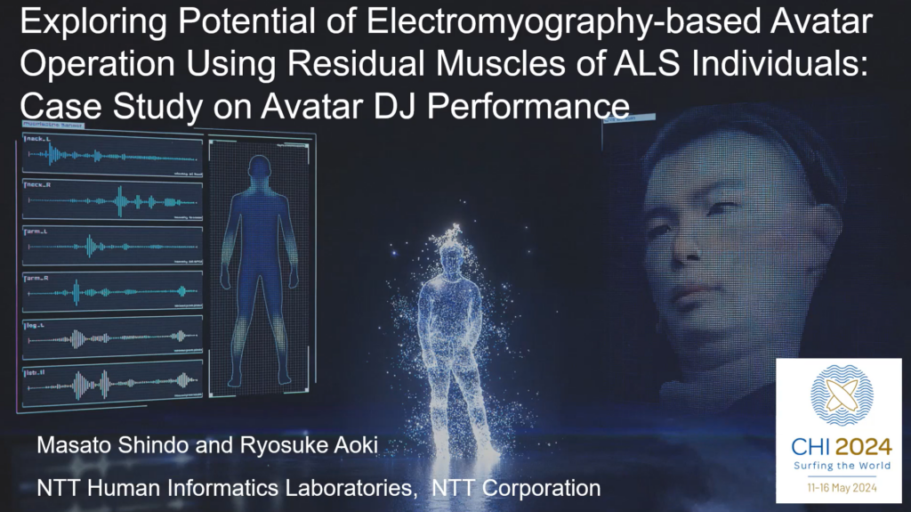 EMG based avatar operation for ALS - Delsys